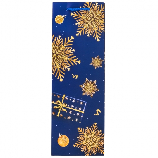 Пакет новорічний 12х35 см 9164-001