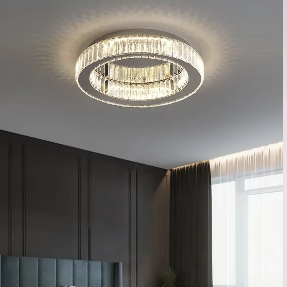 Кругла люстра Led Artlight 36W до 12 кв.м колір Хром 510578/50CH