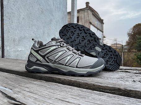 Чоловічі термо кросівки Salomon Speed Cross Pro Gore-Tex Thinsulate бежеві водонепроникні, фото 1
