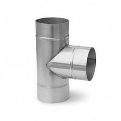 Трійник для труби димоходу оцинкований Ø85-300мм