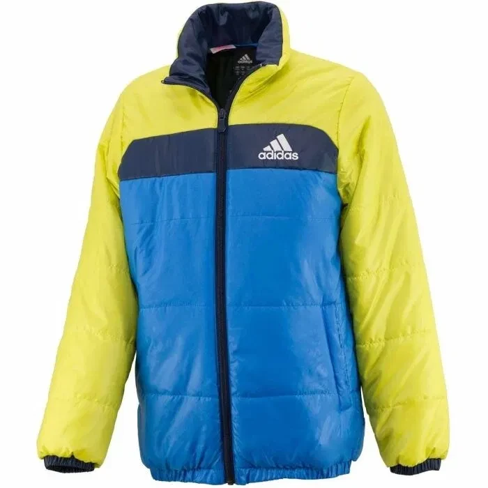 Куртка вітровка жовто-синя Adidas