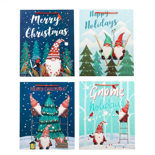 Пакет новорічний 32х26 см 9166-005