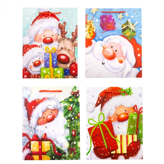 Пакет новорічний 26х32 см 9166-002