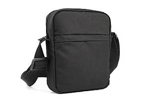 Чоловіча текстильна сумка через плече, матеріал Оксфорд 600 Німеччина, чорного кольору