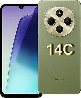Xiaomi Redmi 14C 4/128 Gb Sage Green NFC (редми 14с оригинал