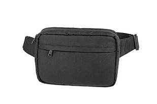 Чоловіча текстильна сумка на пояс, сумка слінг матеріал Оксфорд 600 Німеччина, чорного кольору