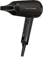 Фен Rowenta Karl Lagerfeld Express Style дорожній, 1600Вт, 2 режими, хол. обдув, складна ручка, чорний