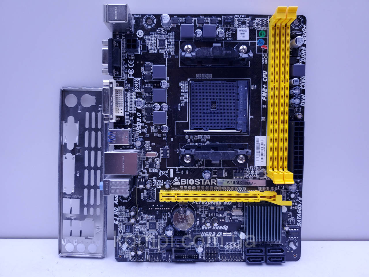 Материнська плата sFM2+ Biostar A78MD (Socket FM2+,DDR3,б/у)