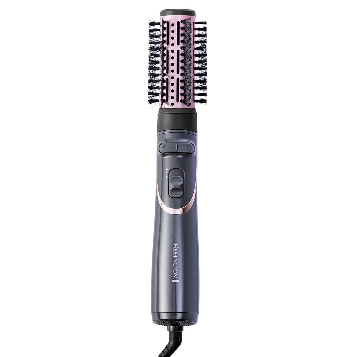 Фен-щітка Remington Curl & Straight Confidence, 800Вт, 2 режими, іоніз-я, оберт., хол. обдув,кейс, кераміка,