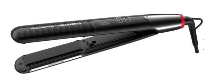 Випрямляч Rowenta x Karl Lagerfeld K/Pro Stylist Straightener, темп.режимів-8, 140-210С, дисплей, іонізація,