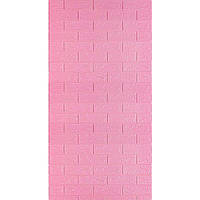 Самоклеюча 3D панель під рожеву цеглу 3080x700x3мм SW-00001757
