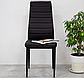 Стілець H261 чорний каркас/чорна екошкіра, фото 6