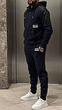 Чоловічий спортивний костюм ARMANI D12330 темно-синій, фото 2