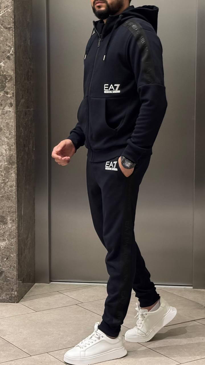 Чоловічий спортивний костюм ARMANI D12330 темно-синій, фото 1