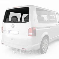Заднє скло VW T5 (03-) на ляду з Електрообогревом (Фольксваген Т5) з 1 отвором зел.