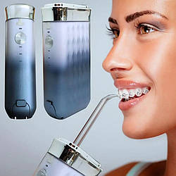 Іригатор для ротової порожнини портативний 3 режими електрощітка для чищення зубів