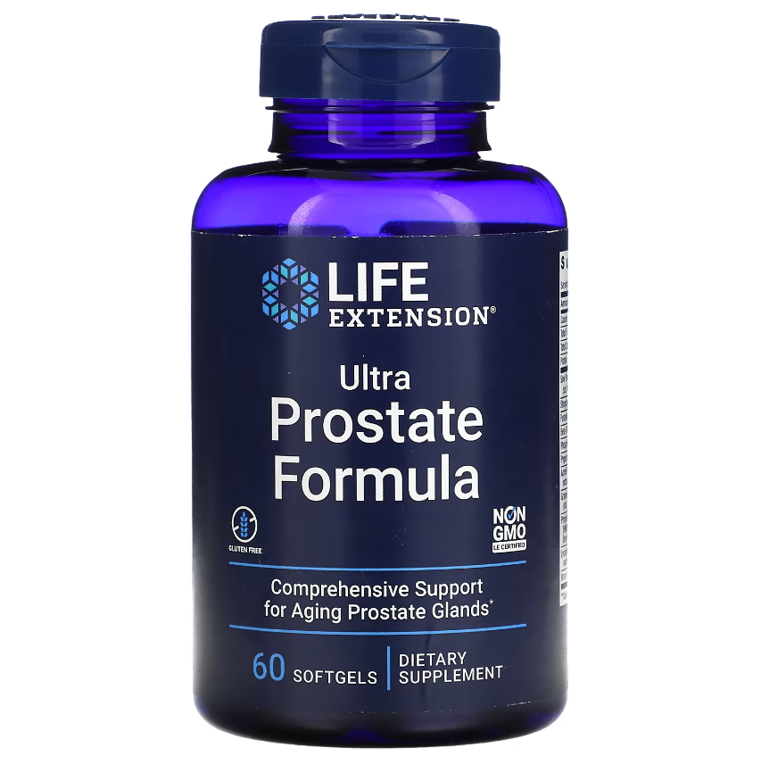 Ультраформа для чоловічого здоров'я Ultra Prostate Formula Life Extension 60 капсул