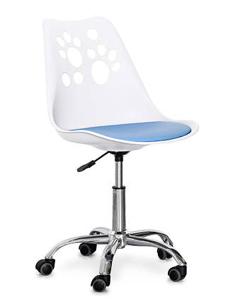 Крісло Hommex Dingo White / Blue (арт H-232 W/BL MR), фото 1
