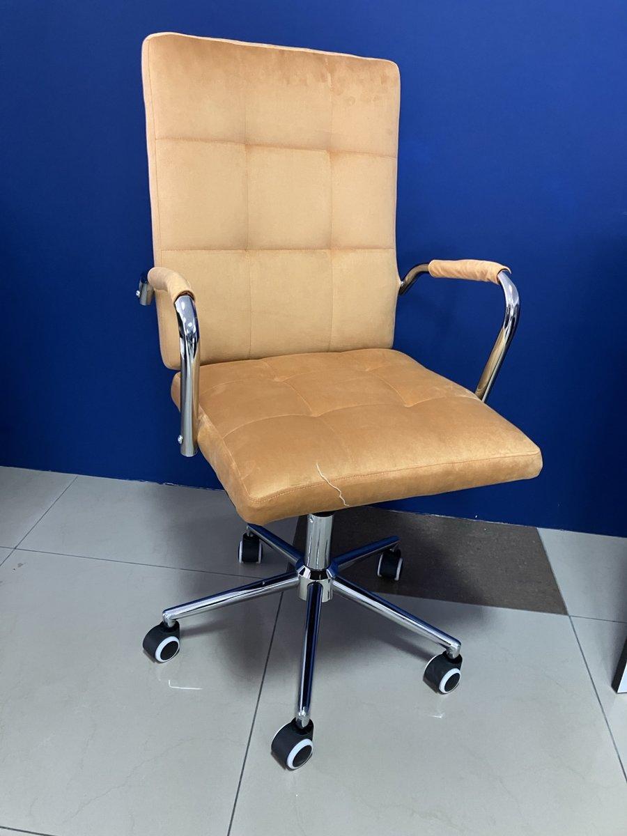 Крісло поворотне S-222 карі, фото 1