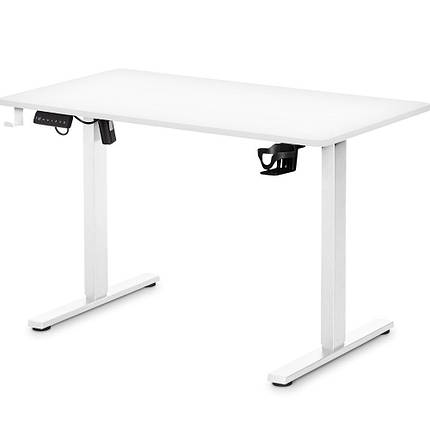Стіл Mealux PowerDesk Lite White з електрорегулюванням висоти (арт. EVO-201 Lite W/W), фото 1