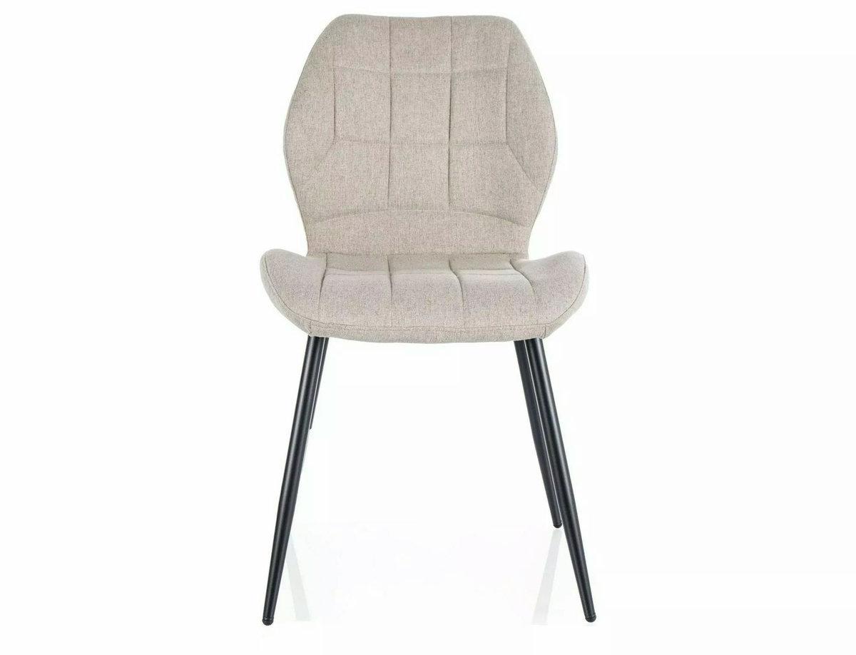Стілець JAKE NEA чорний каркас/беж 27, фото 1