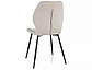 Стілець JAKE NEA чорний каркас/беж 27, фото 2