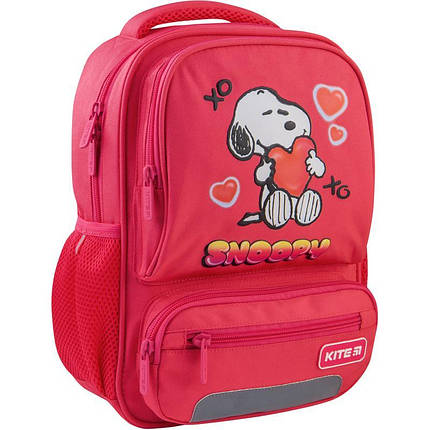 Рюкзак дитячий Kite Kids Peanuts Snoopy (рожевий) (арт.SN21-559XS-1), фото 1