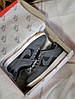 Чоловічі зимові кросівки Nike SB Dunk Low Gray Winter fur з хутром Найк Данк СБ сірі замшеві низькі, фото 11