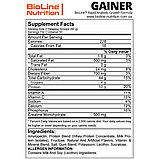 Мас-набір RAPID ANABOLIC GAINER (ГЕЙНЕР) 3 КГ БАНАН GROWTH FORMULA CREATINE, VITAMINE A, C + ШЕЙКЕР, фото 5