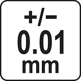 Мікрометр 25 50 мм YATO (YT-72301), фото 4