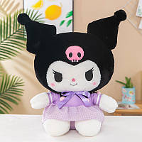 Плюшевая игрушка 35 см обнимашка Куроми черная игрушка подушка аниме кролик Kuromi