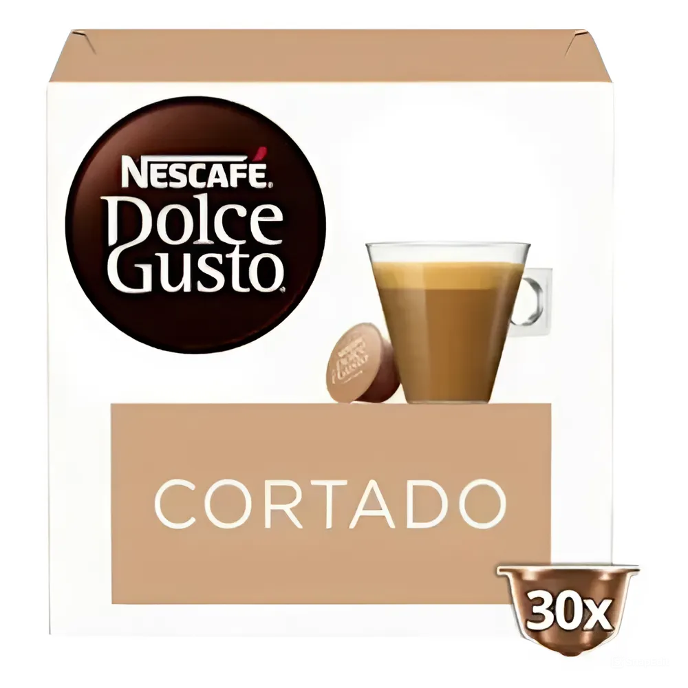 Кава в капсулах NESCAFE Dolce Gusto Cortado Espresso Macchiato, 30 шт., фото 1