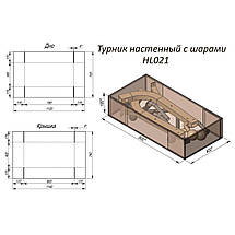Настінний турнік з кулями InterAtletika HL021, фото 6