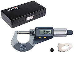 Мікрометр Електронний МК 0 25 YATO (YT-72305)