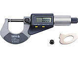 Мікрометр Електронний МК 0 25 YATO (YT-72305), фото 2