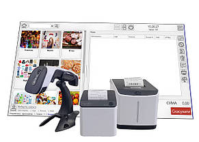 Касове обладнання для магазину + Програма + ПРРО