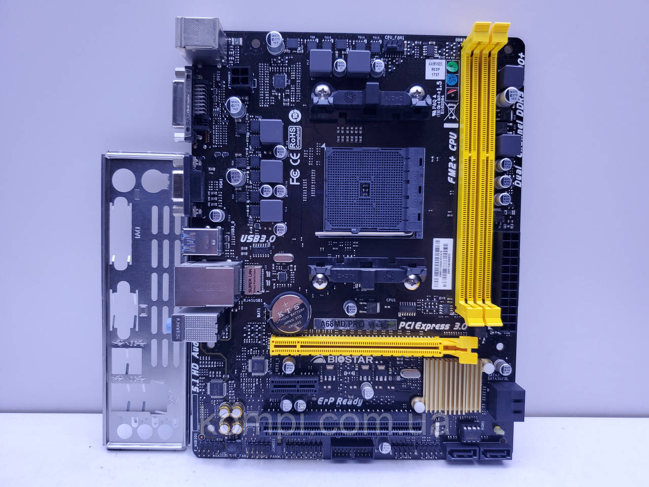 Материнська плата sFM2+ Biostar A68MD PRO (Socket FM2+,DDR3,б/у)