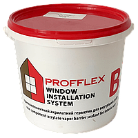 Герметик для внутрішнього монтажу вікон PROFFLEX В 7 кг