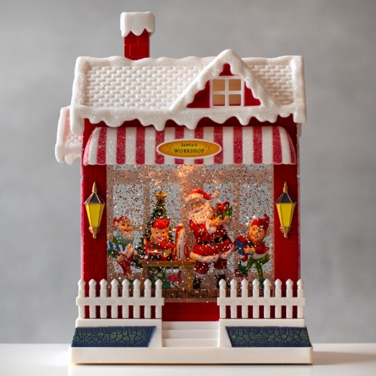 Новорічний музичний декор із підсвіткою 25х17 см 9152-016