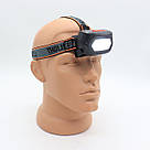 Акумуляторний ліхтар налобний з USB-зарядкою, BL 203 COB / Налобний ліхтарик на голову з акумулятором, фото 2