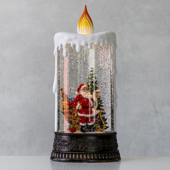 Новорічний музичний декор із підсвіткою 30х14 см 9152-009