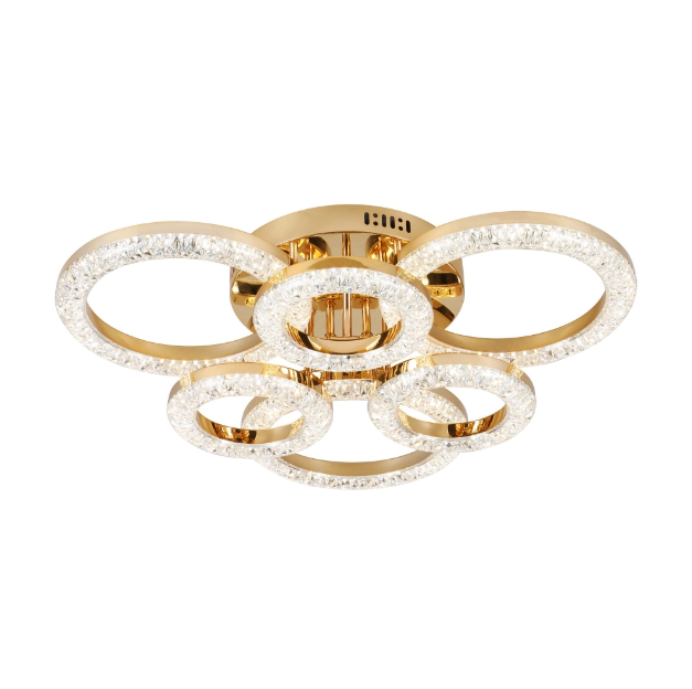 Люстра світлодіодна Sirius Malabry 2723/3+3 GD 126W