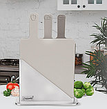 Набір обробних дощечок з підставкою 4 предмети Maestrо1789, фото 4