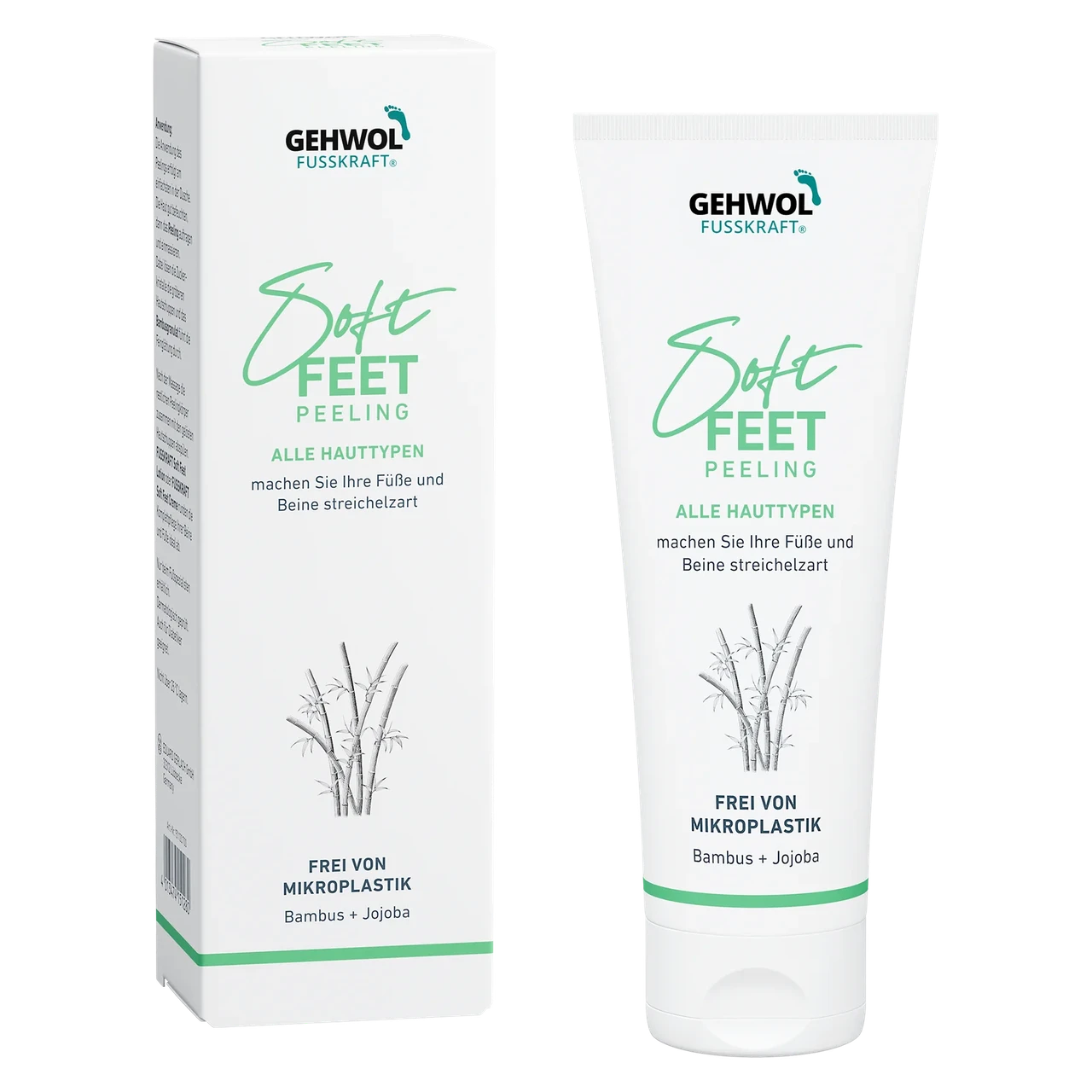 Пілінг Бамбук та жожоба Soft Feet Scrub 125 мл