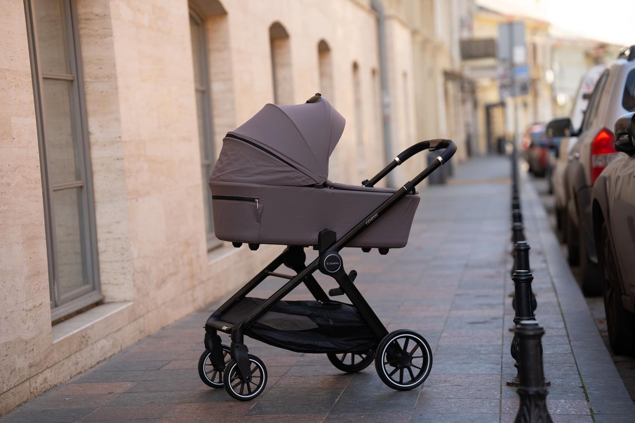 Універсальна коляска El Camino Genesis ME 1126 Taupe Gray