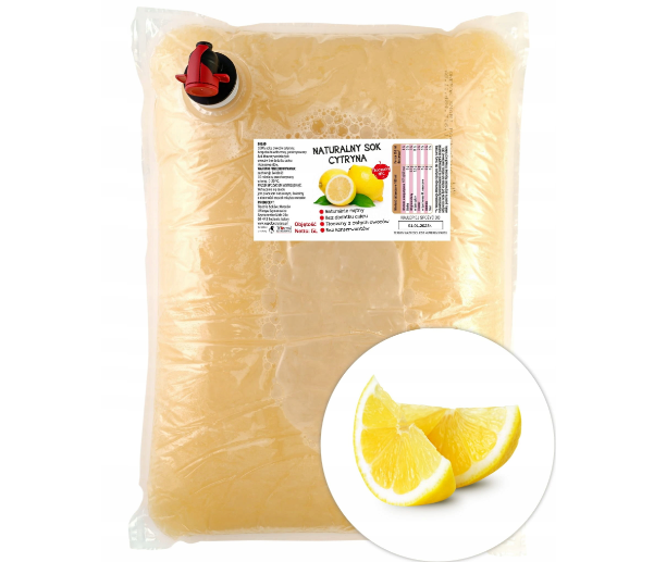 СІК ЛИМОННИЙ 100% NFC FRESH LEMON 5л