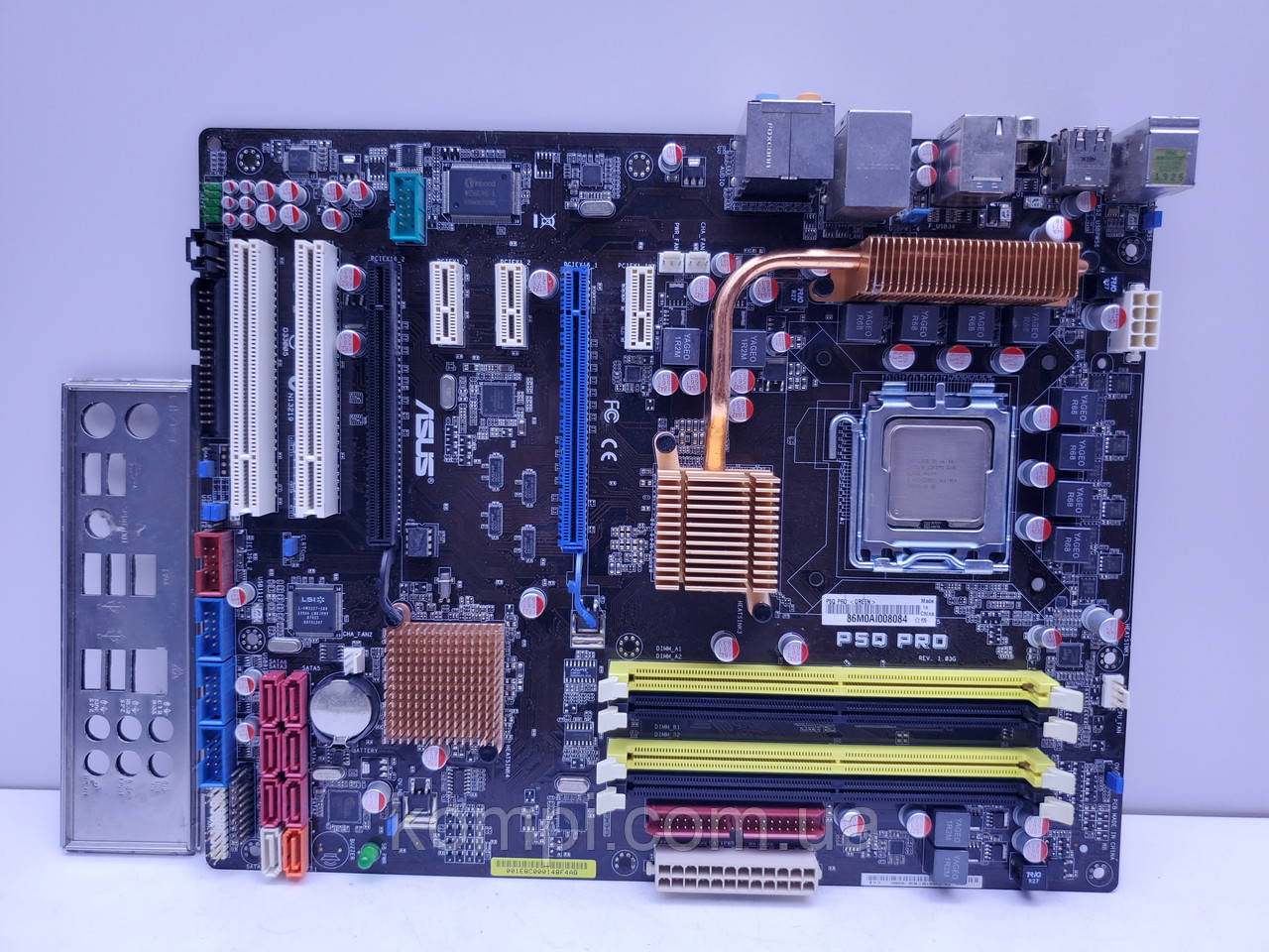 Материнська плата s775 ASUS P5Q PRO (Socket 775, DDR2, б/у)