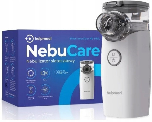 Інгалятор МЕШ ультразвуковий Helpmedi NebuCare для дітей і дорослих