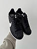 Чоловічі кросівки Nike Cortez Black White Кеди Найк Кортез низькі чорно-білі шкіряні демісезонні, фото 9