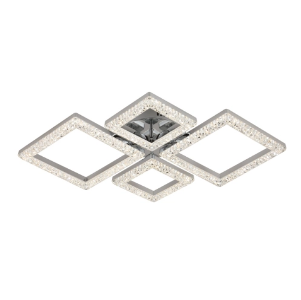 Люстра світлодіодна Sirius Meyzieu 2726/2+2 CR 100W